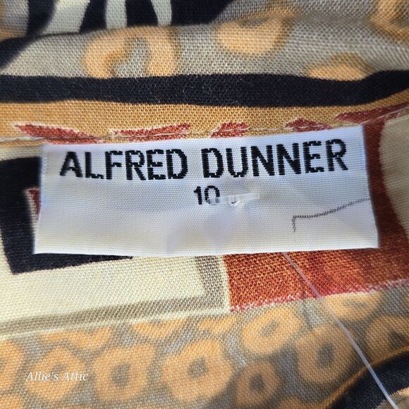 Vtg Zoo Animal Elephant Leopard Print Beaded Full Zip Jacket Alfred Dunner 10 - Picture 10 of 10